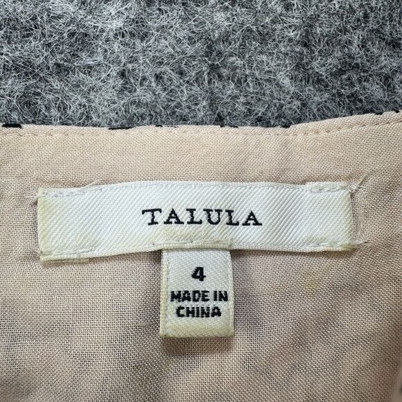 ARITZIA Talula Dress Women 4 Pink Floral Mini Swing Adjustable Straps Skater - Picture 3 of 15